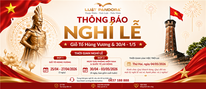 Thông báo nghỉ lễ 